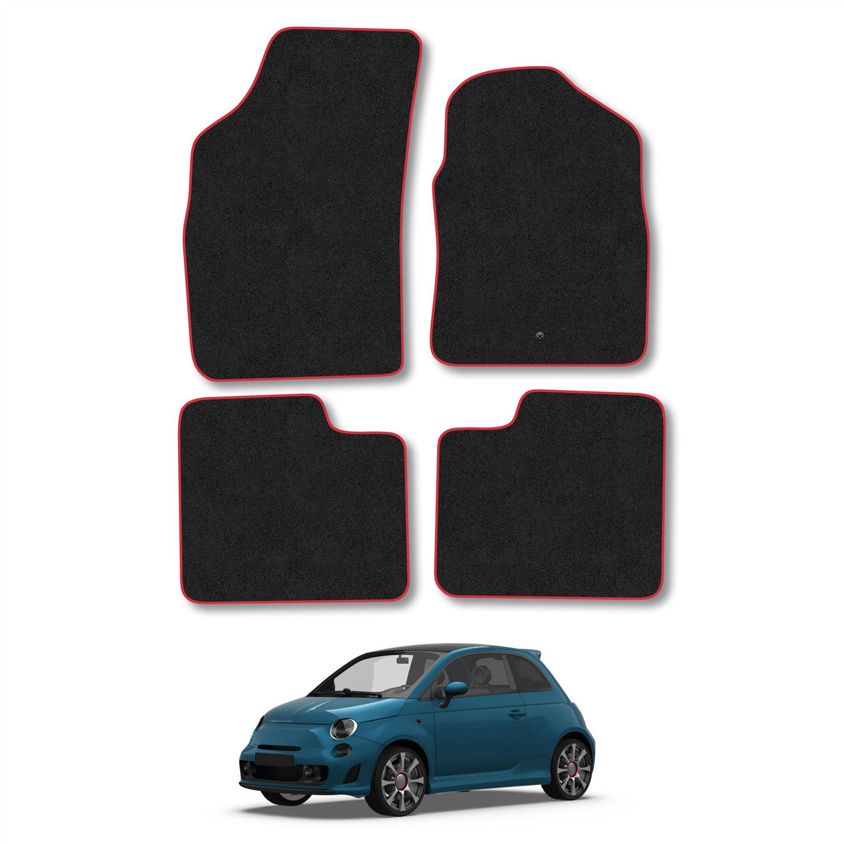 Fiat 500 Car Mats (2008-2012)