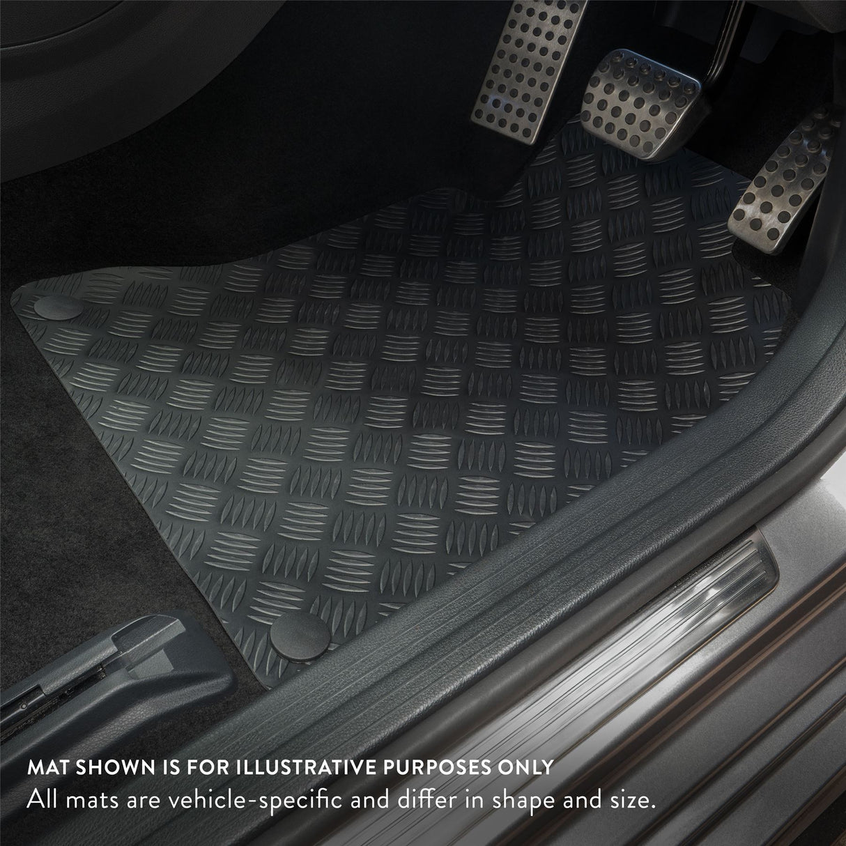 VW Golf MK5 (Oval Clip) Car Mats (2003-2007)