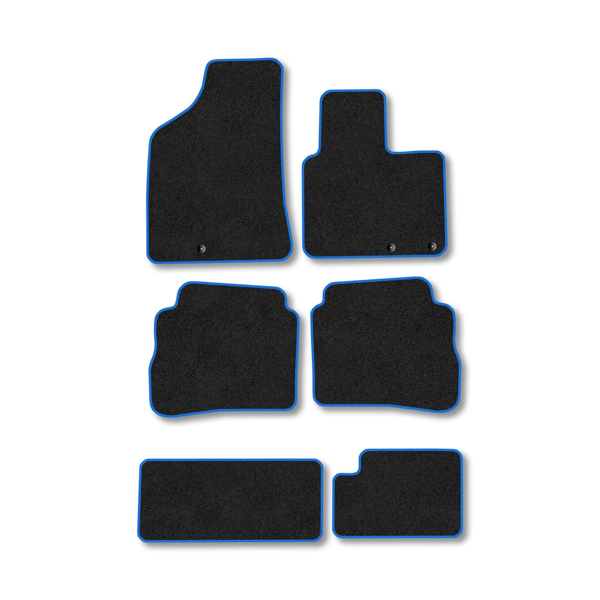 Hyundai Santa FE 7 Seat Car Mats (2009-2011)