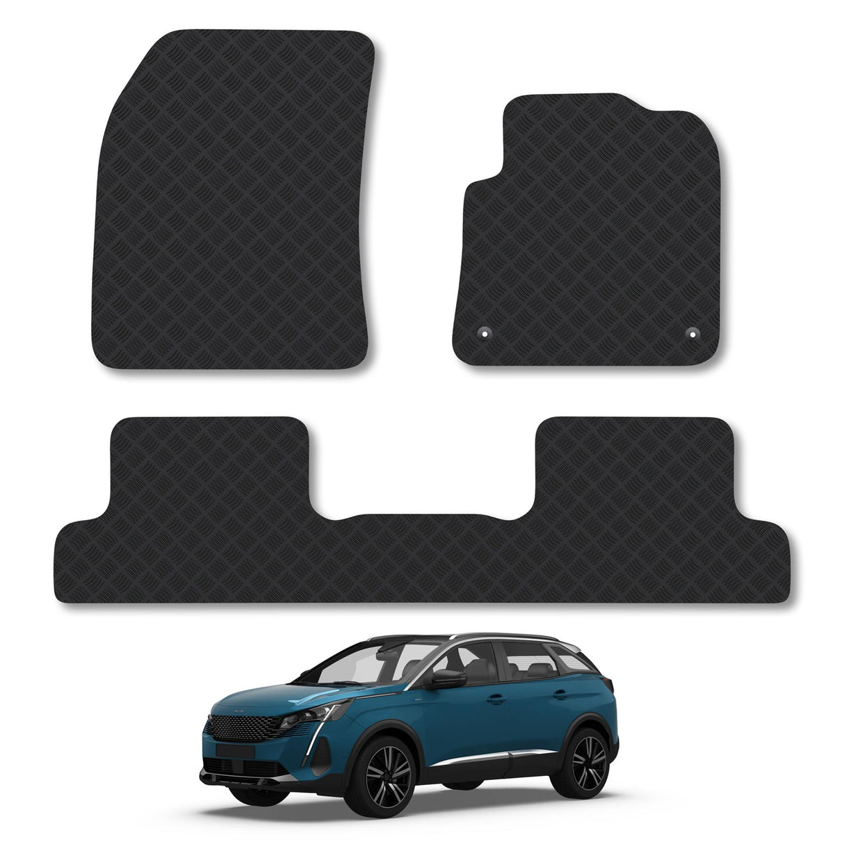 Peugeot 3008 Hybrid Car Mats (2022-Onwards)