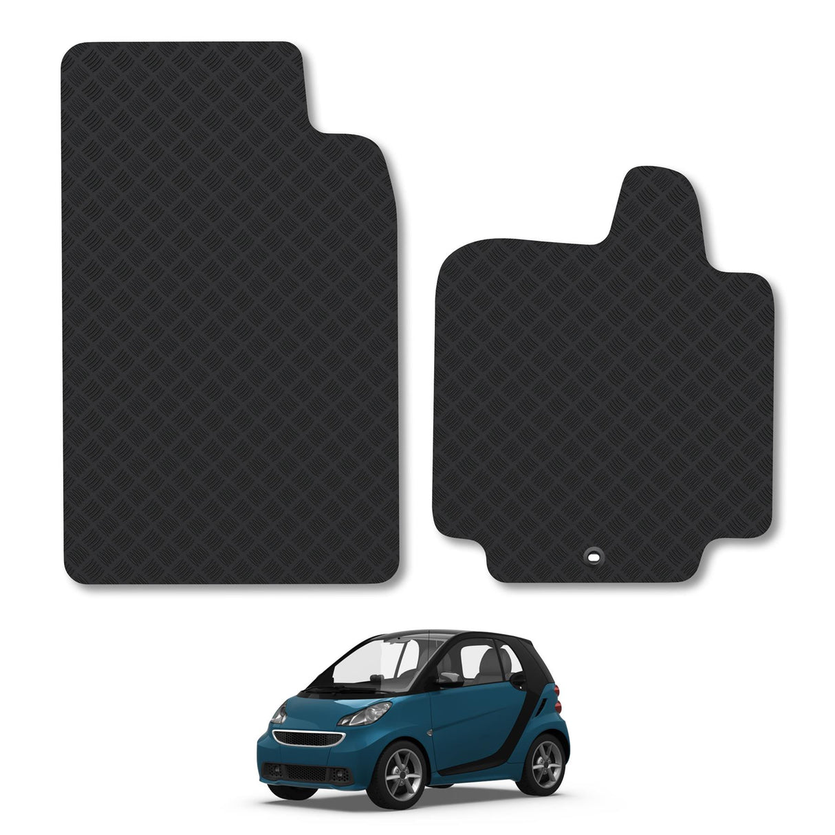 Smart Fortwo Car Mats (2007-2014)