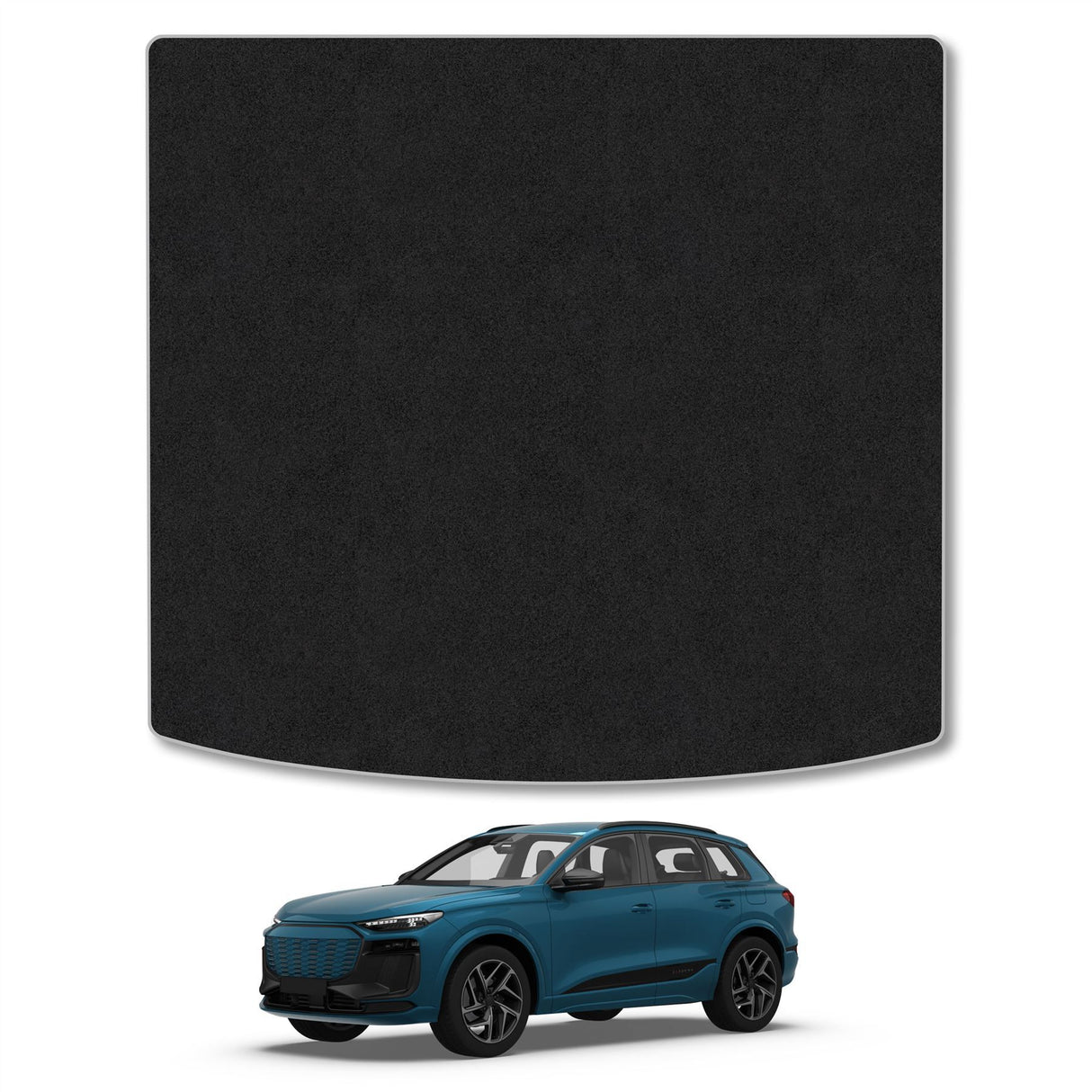 Audi Q6 e-Tron (2024+) Premium Tufted Carpet Boot Mat