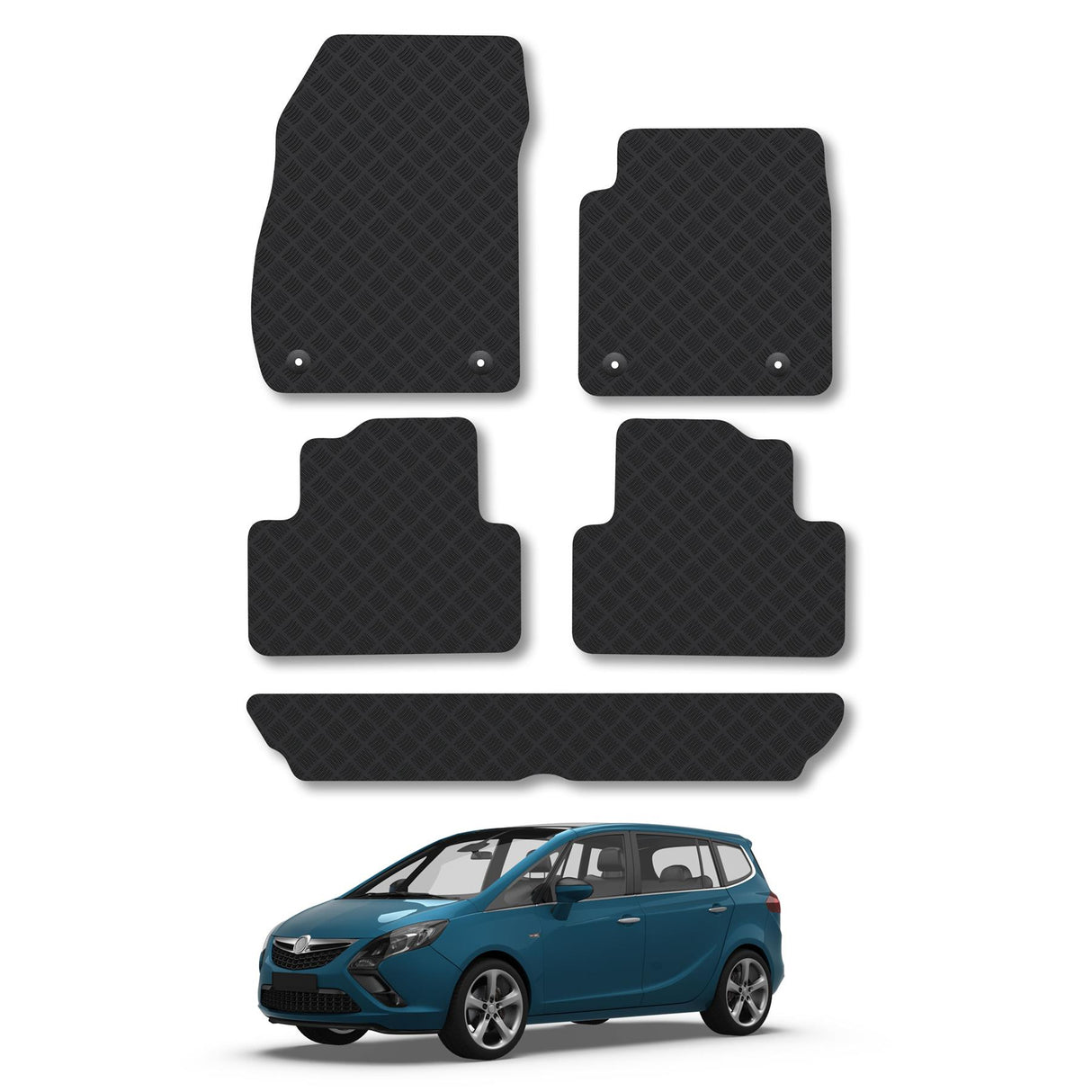 Vauxhall Zafira C 7 Seat Tourer Car Mats (2012-2018)