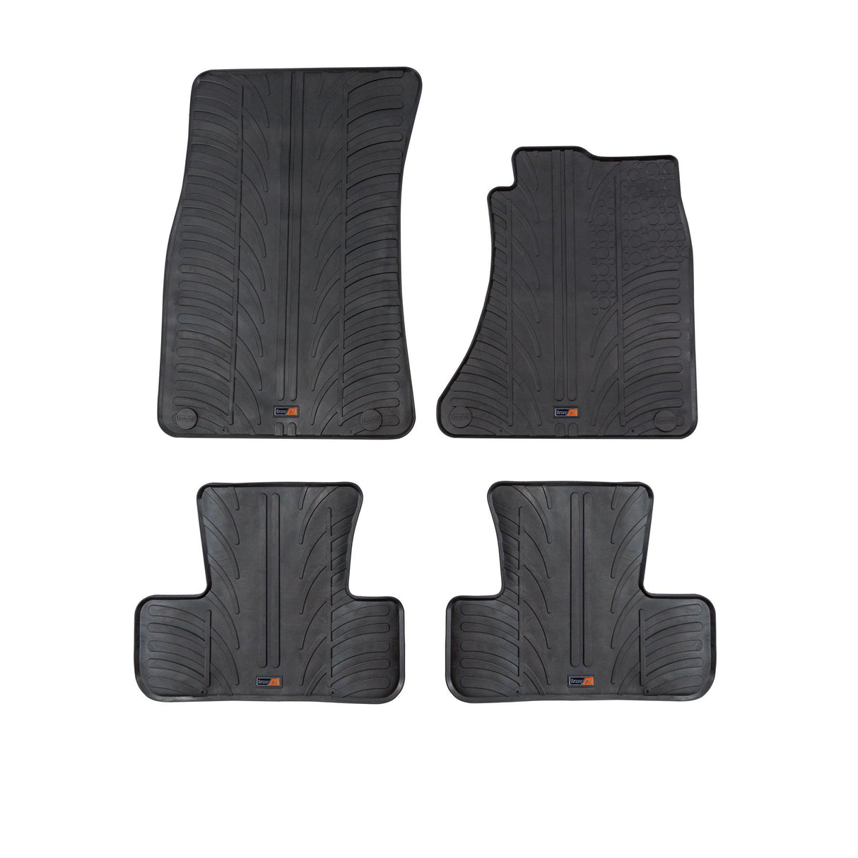 TRAVALL Audi Q5 Premium Rubber Car Mats (2008-2017)