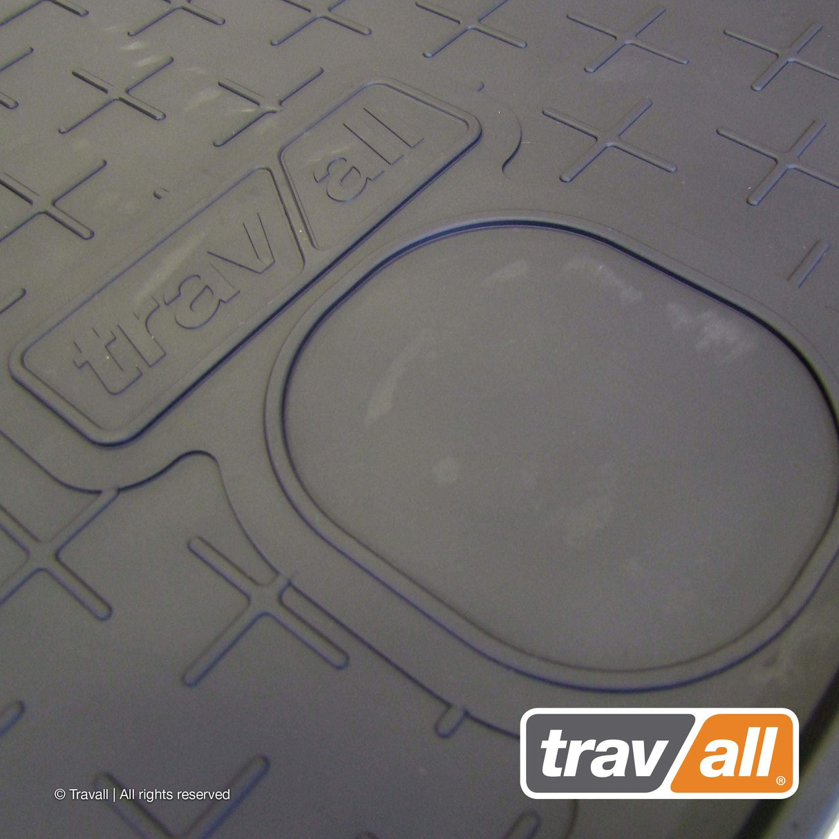 TRAVALL Skoda Octavia Estate Premium Rubber Boot Mats Liner (2004-2013)