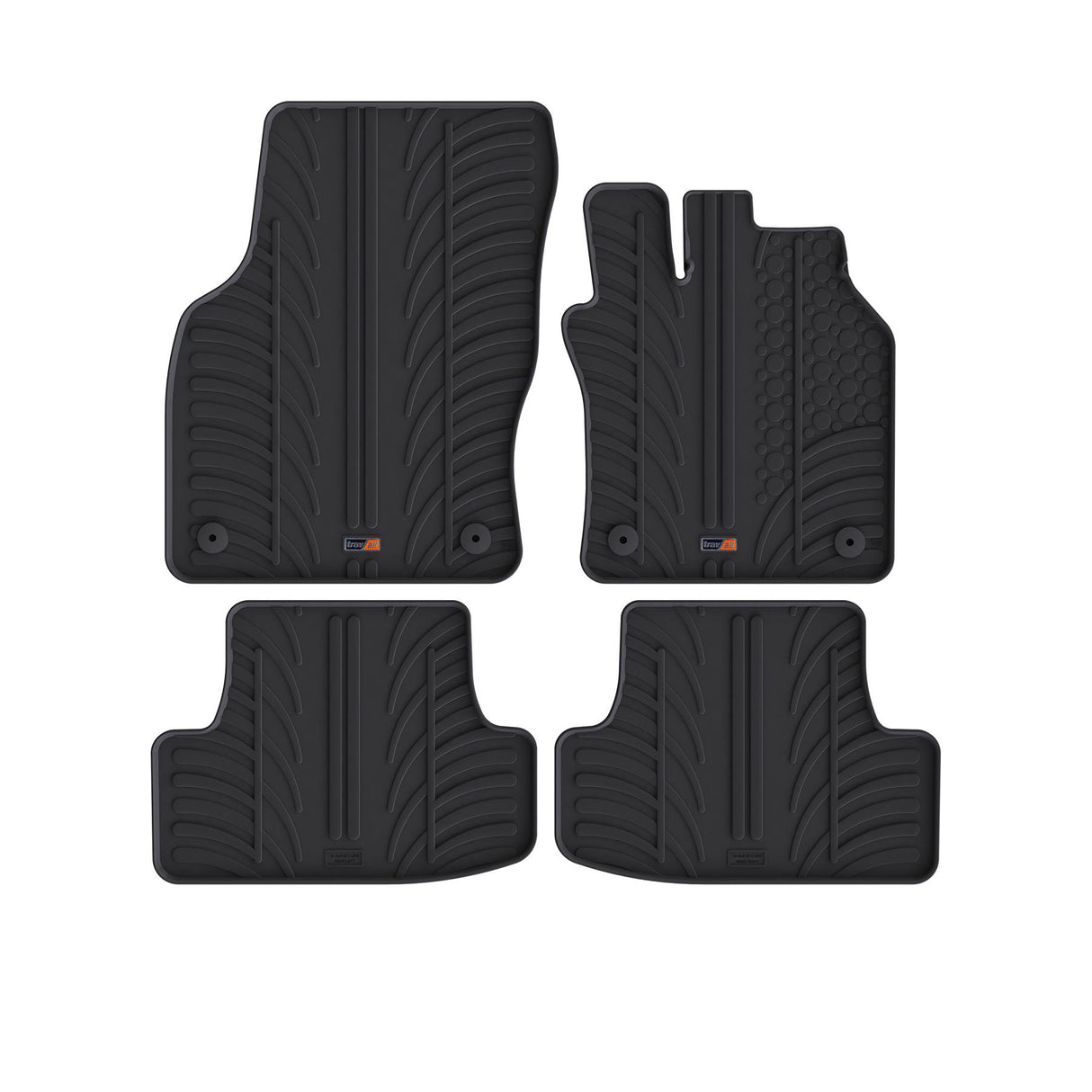 TRAVALL Audi Q2 Premium Rubber Car Mats (2016- )