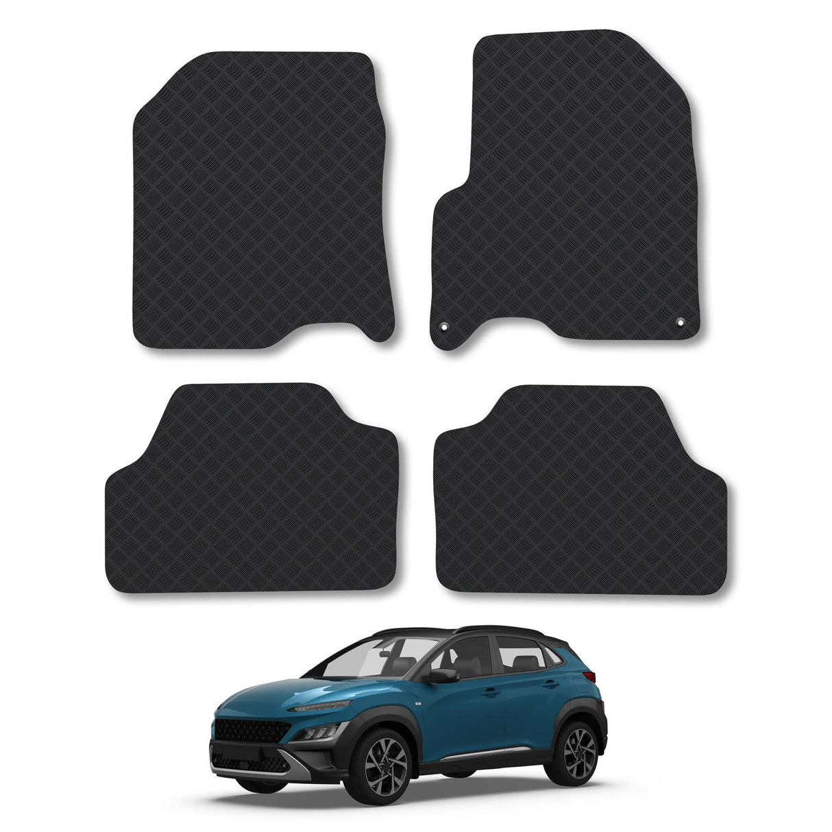 Hyundai Kona Electric Car Mats (2017-2023)