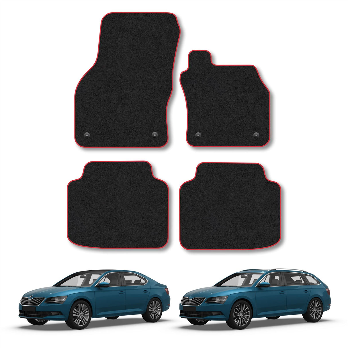 Skoda Superb Car Mats (2015-Onwards)
