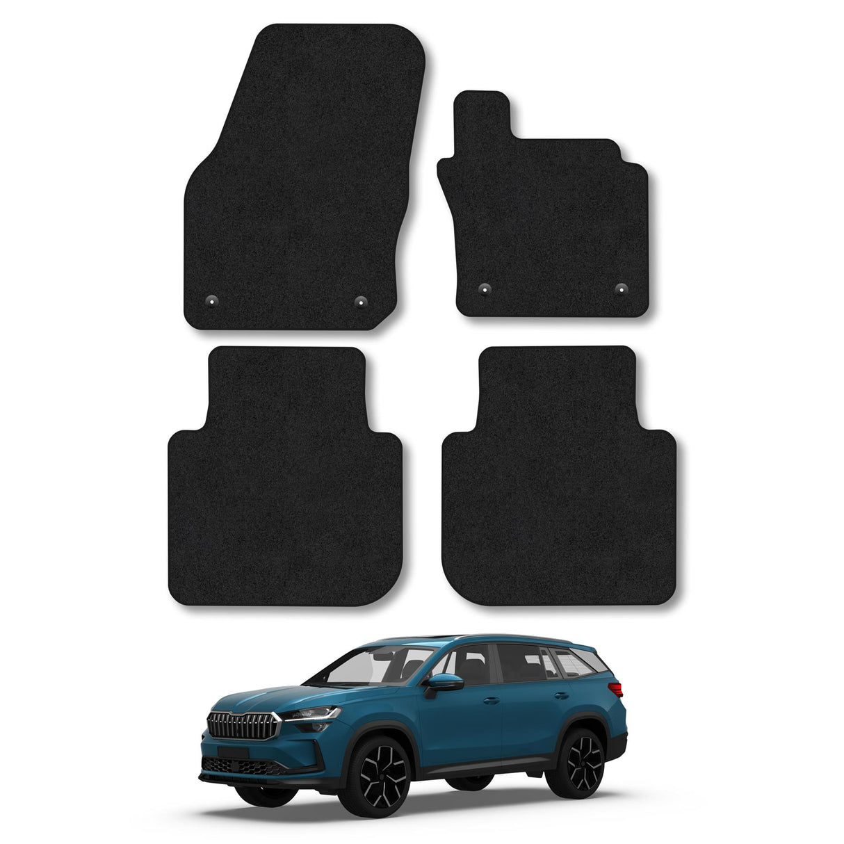 Skoda Kodiaq Car Mats (2024-Onwards)