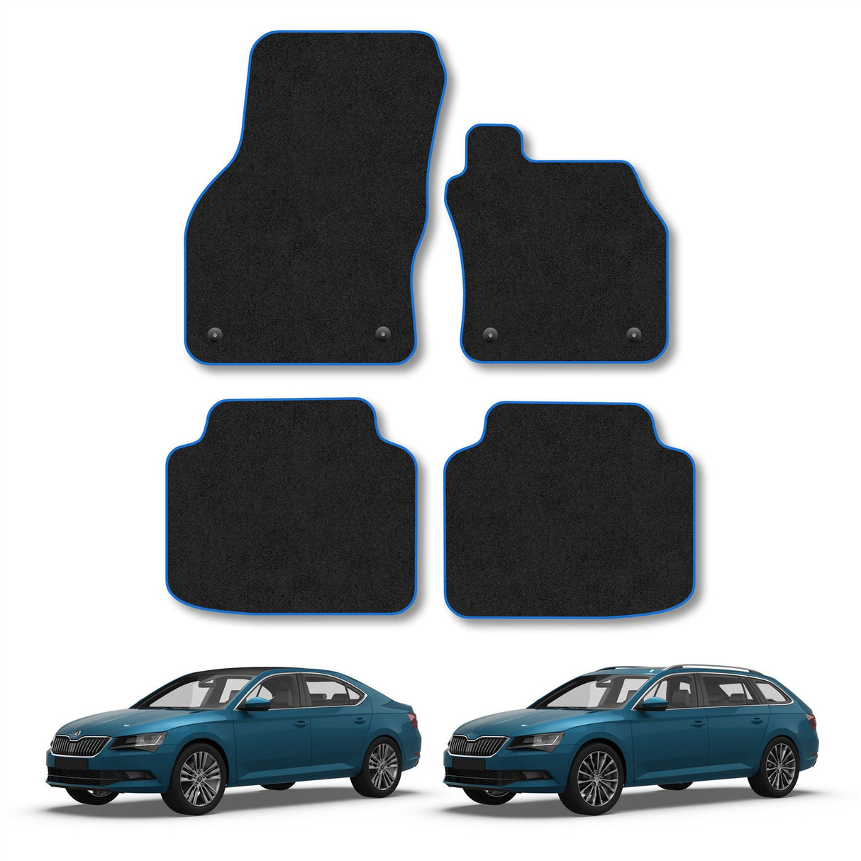 Skoda Superb Car Mats (2015-Onwards)