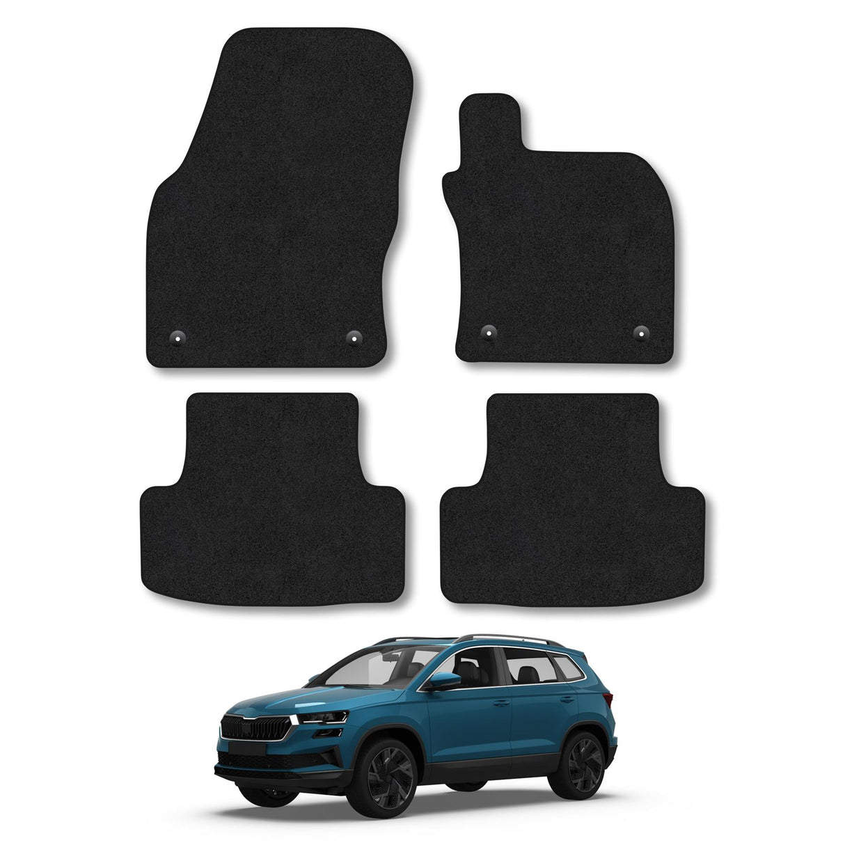 Skoda Karoq Car Mats (2017-Onwards)
