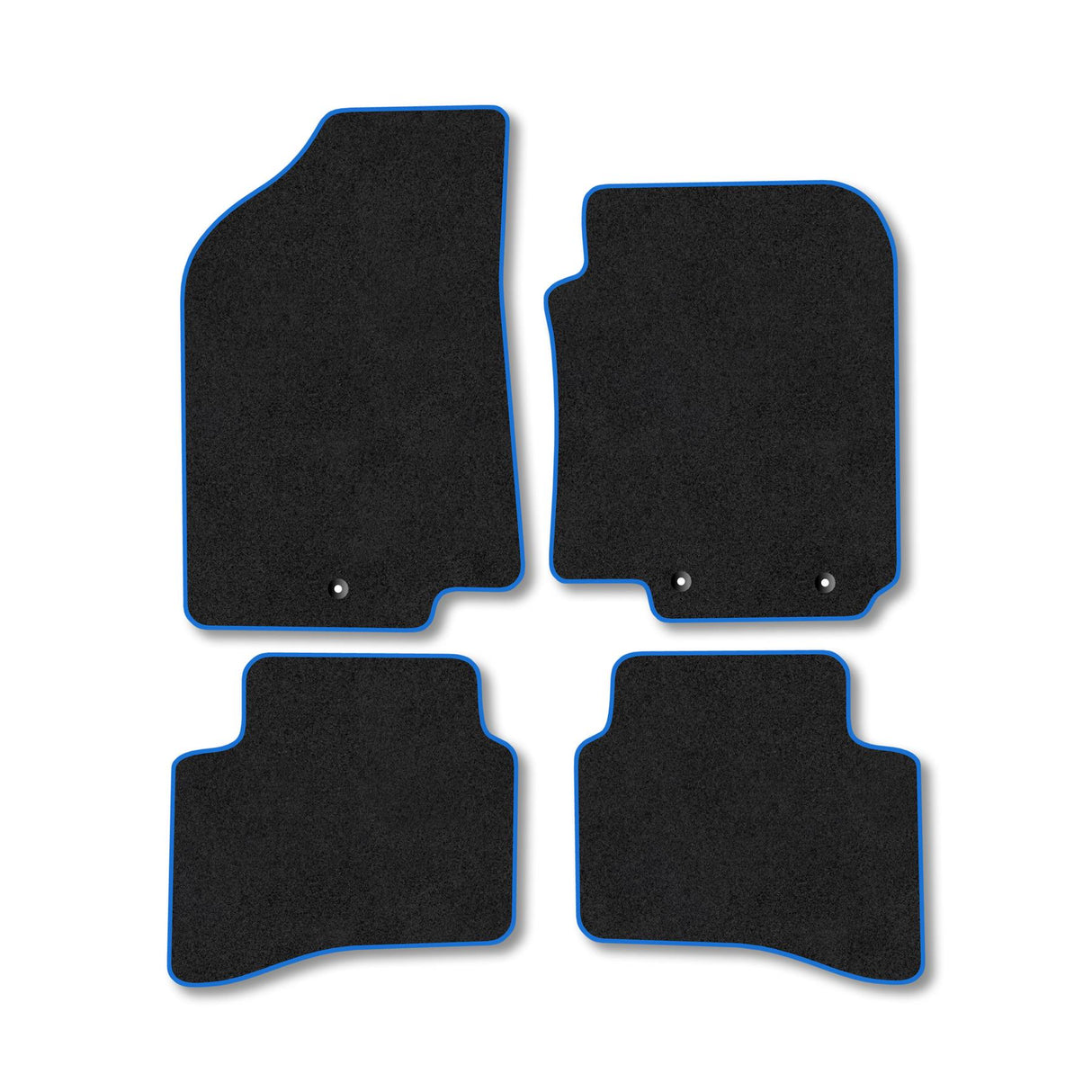Kia Rio (2011-2017) Premium Tufted Carpet Car Mats