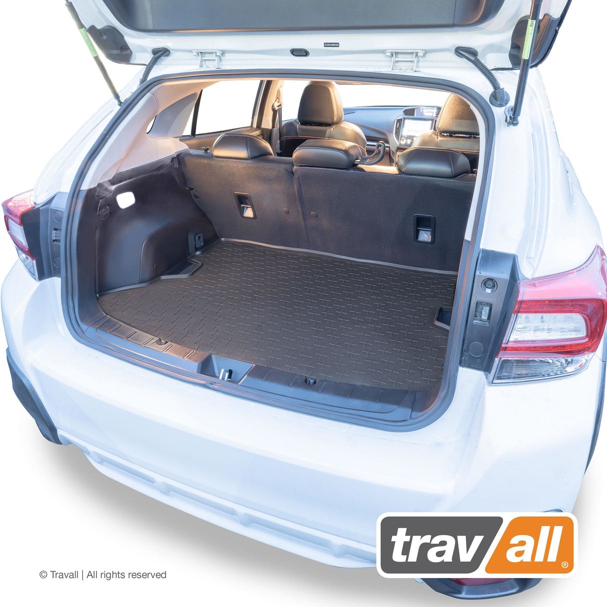 TRAVALL Subaru Crosstrek/xv Premium Rubber Boot Mats Liner (2017-2023)