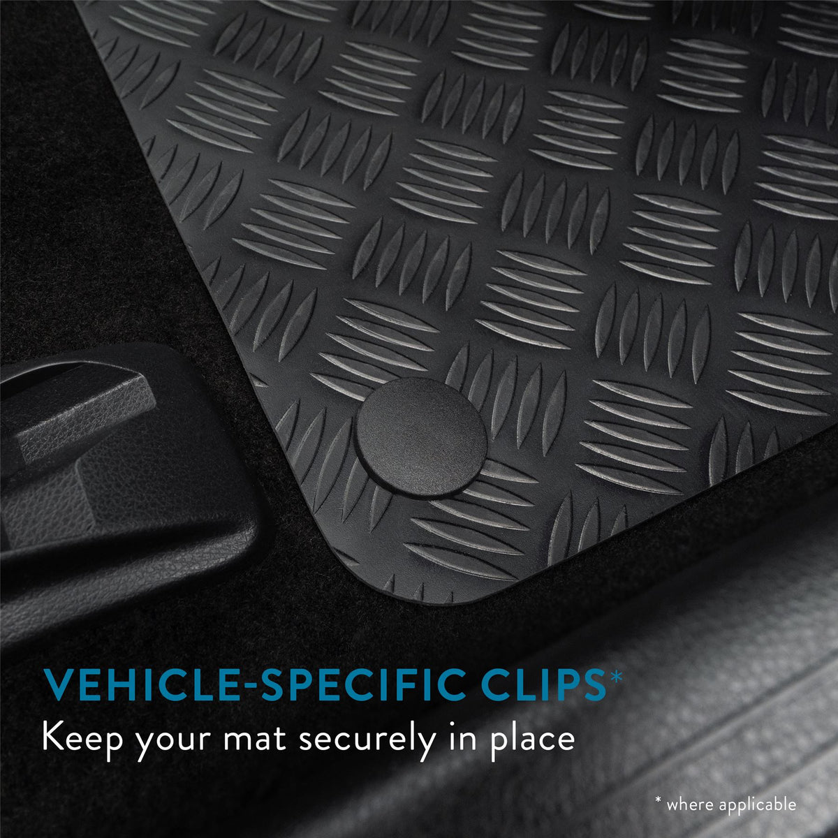 VW Golf MK5 (Oval Clip) Car Mats (2003-2007)