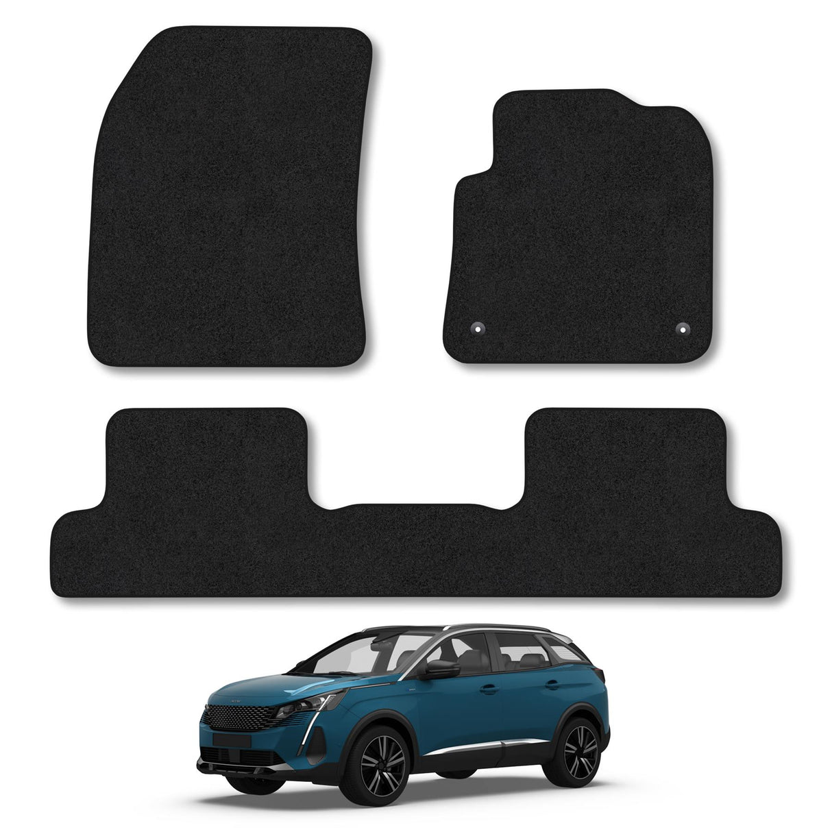 Peugeot 3008 Hybrid Car Mats (2022-Onwards)