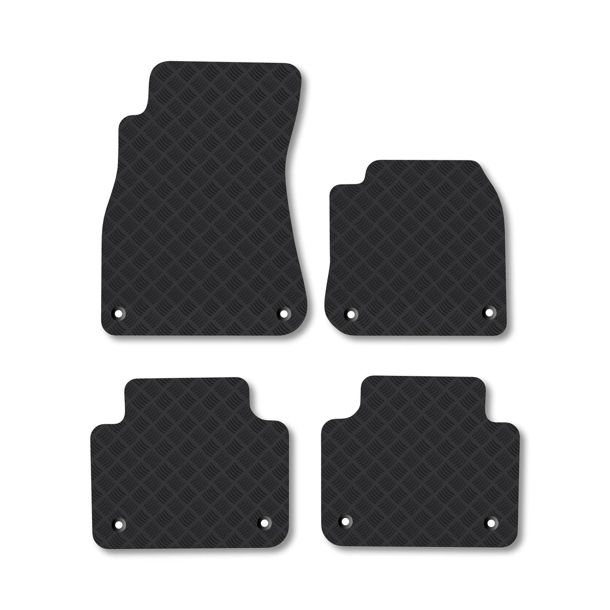 VW Touareg (2018+) Heavy-Duty Rubber Car Mats