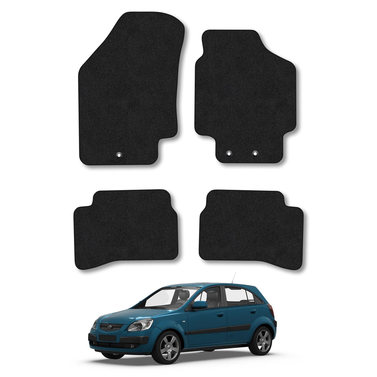 Kia Rio Car Mats (2005-2010)