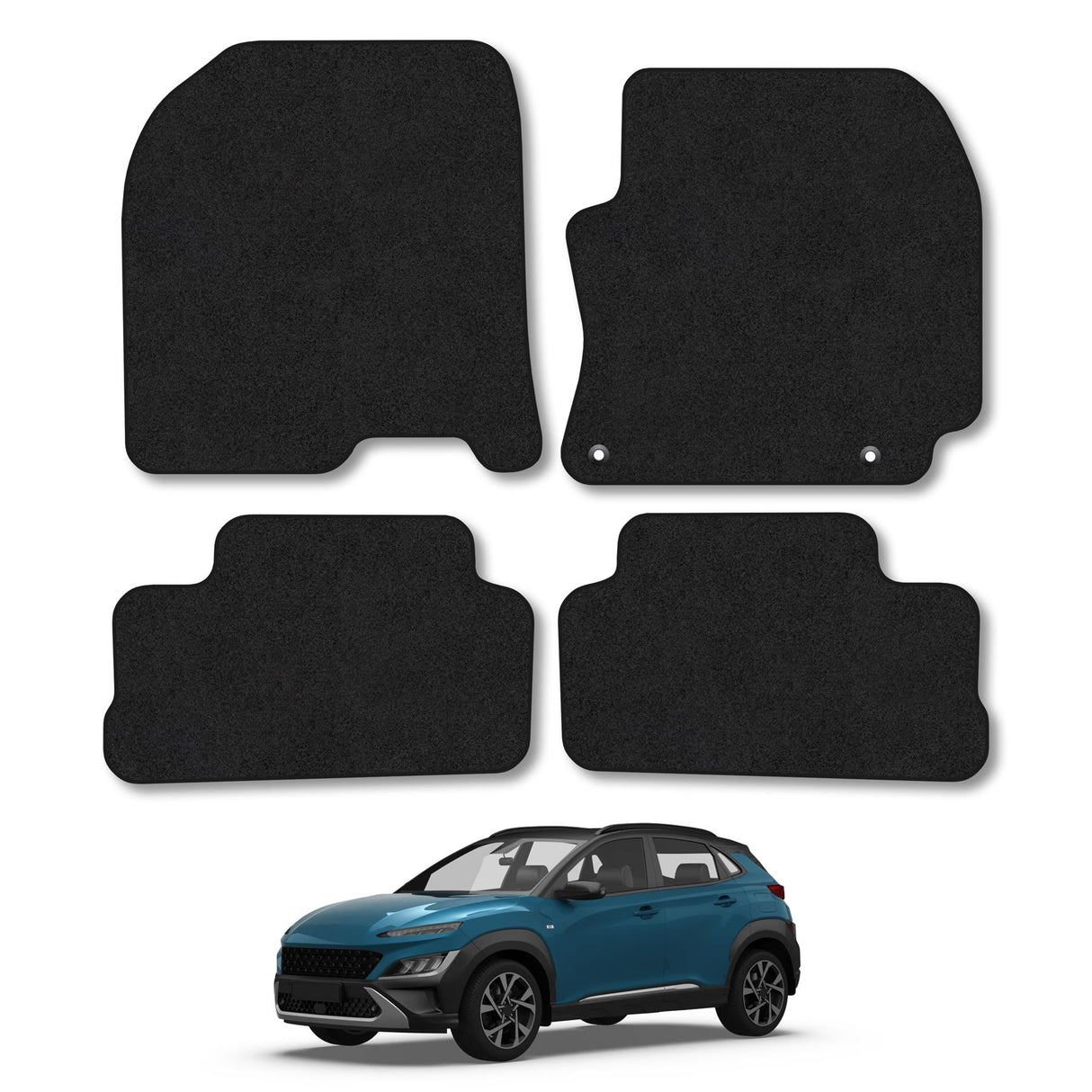 Hyundai Kona Car Mats (2017-2023)