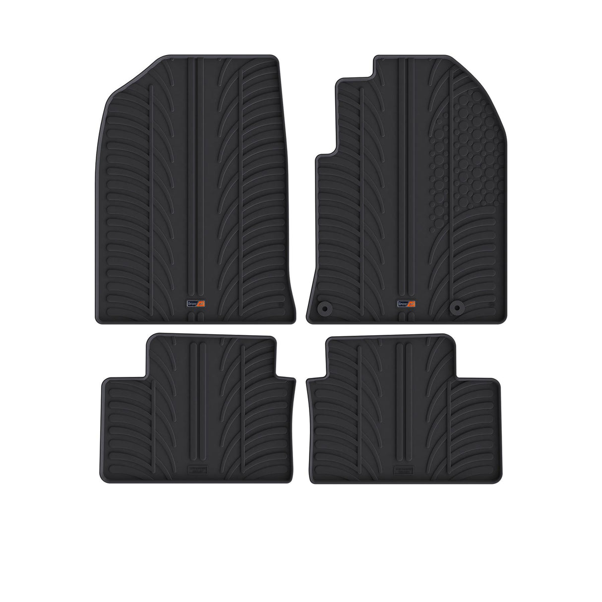 TRAVALL Kia Ceed Hatchback / Sportwagon Premium Rubber Car Mats (2018-Onwards)