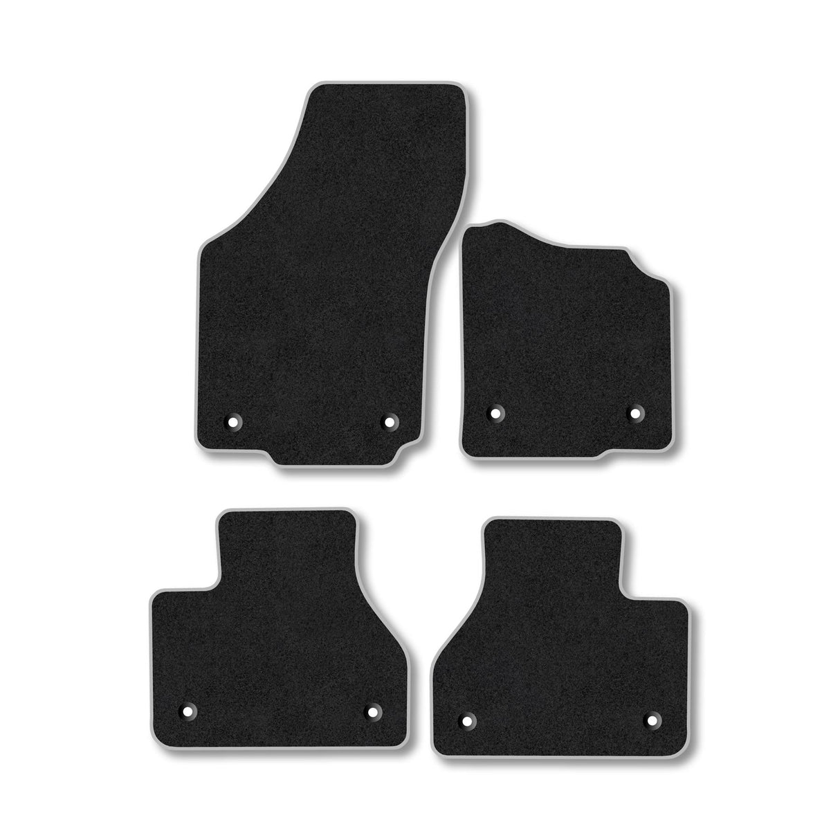 VW Phaeton (2009-2016) Premium Tufted Carpet Car Mats