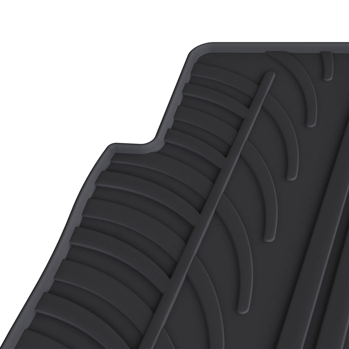 TRAVALL VW Polo Premium Rubber Car Mats (2009-2017)