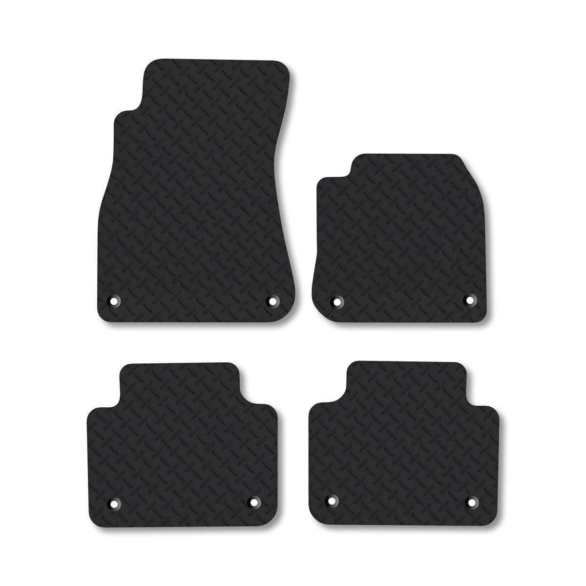 VW Touareg (2018+) Heavy-Duty Rubber Car Mats