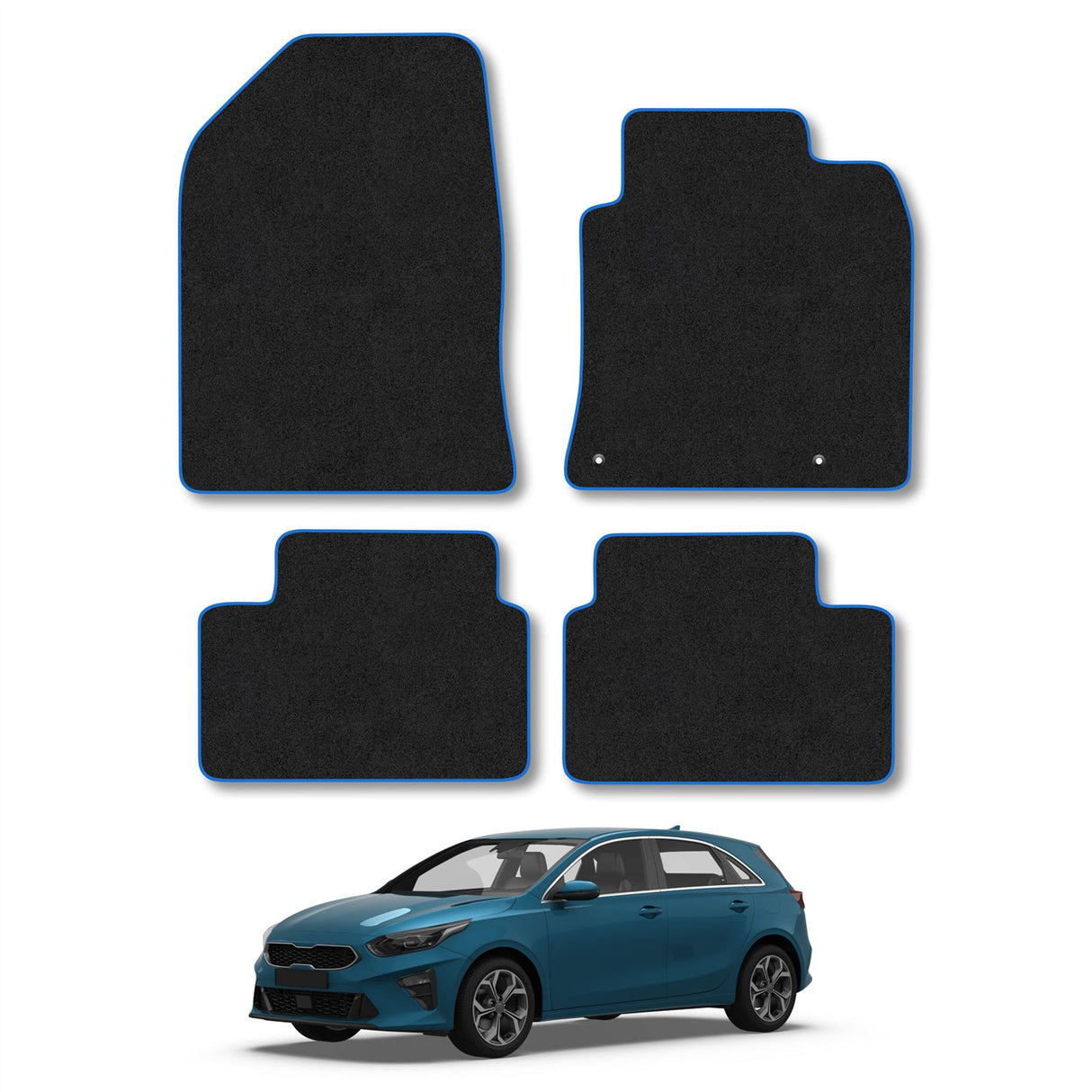 KIA Ceed Manual Car Mats (2018-Onwards)