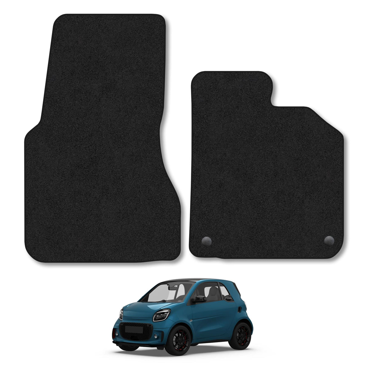 Smart Fortwo Car Mats (2014-Onwards)