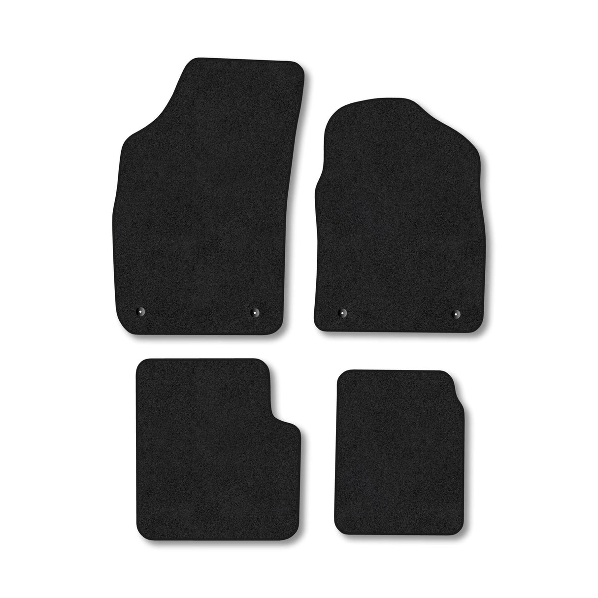 Fiat 500 (2020 +) Hybrid Premium Tufted Carpet Car Mats