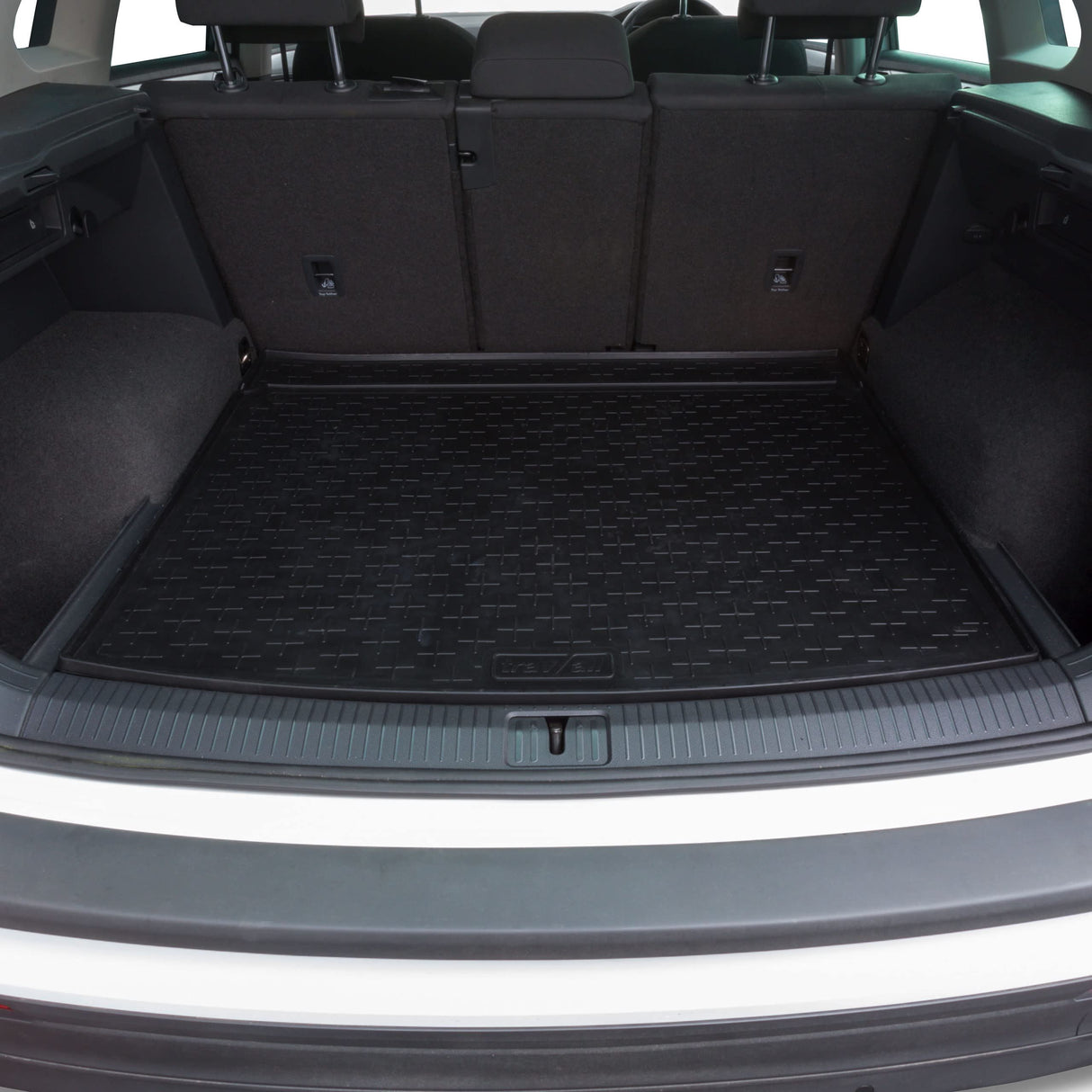 TRAVALL Volkswagen Tiguan Premium Rubber Boot Mats Liner (2016-2024)