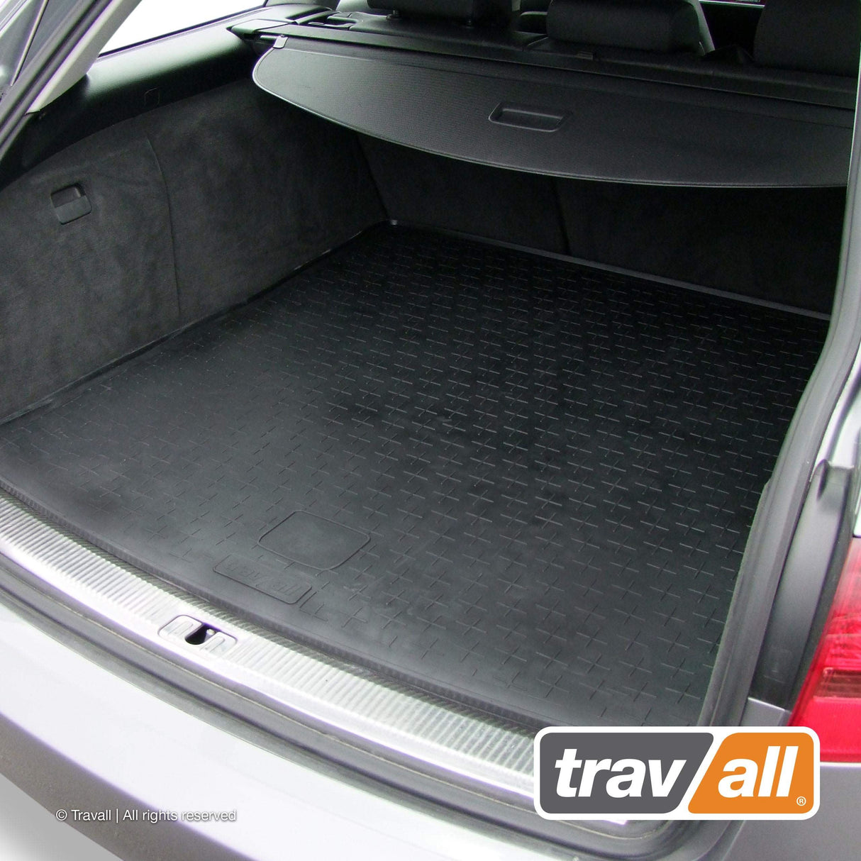 TRAVALL Audi A6 Premium Rubber Boot Mats Liner (2004-2011)