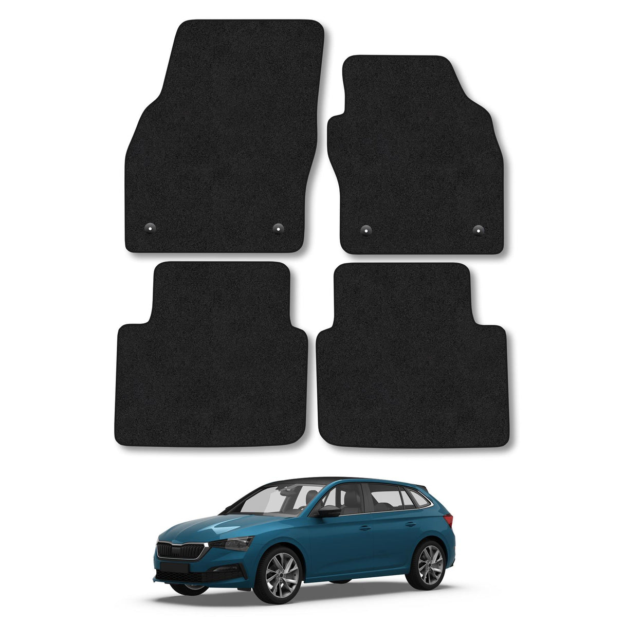 Skoda Scala Car Mats (2019-Onwards)
