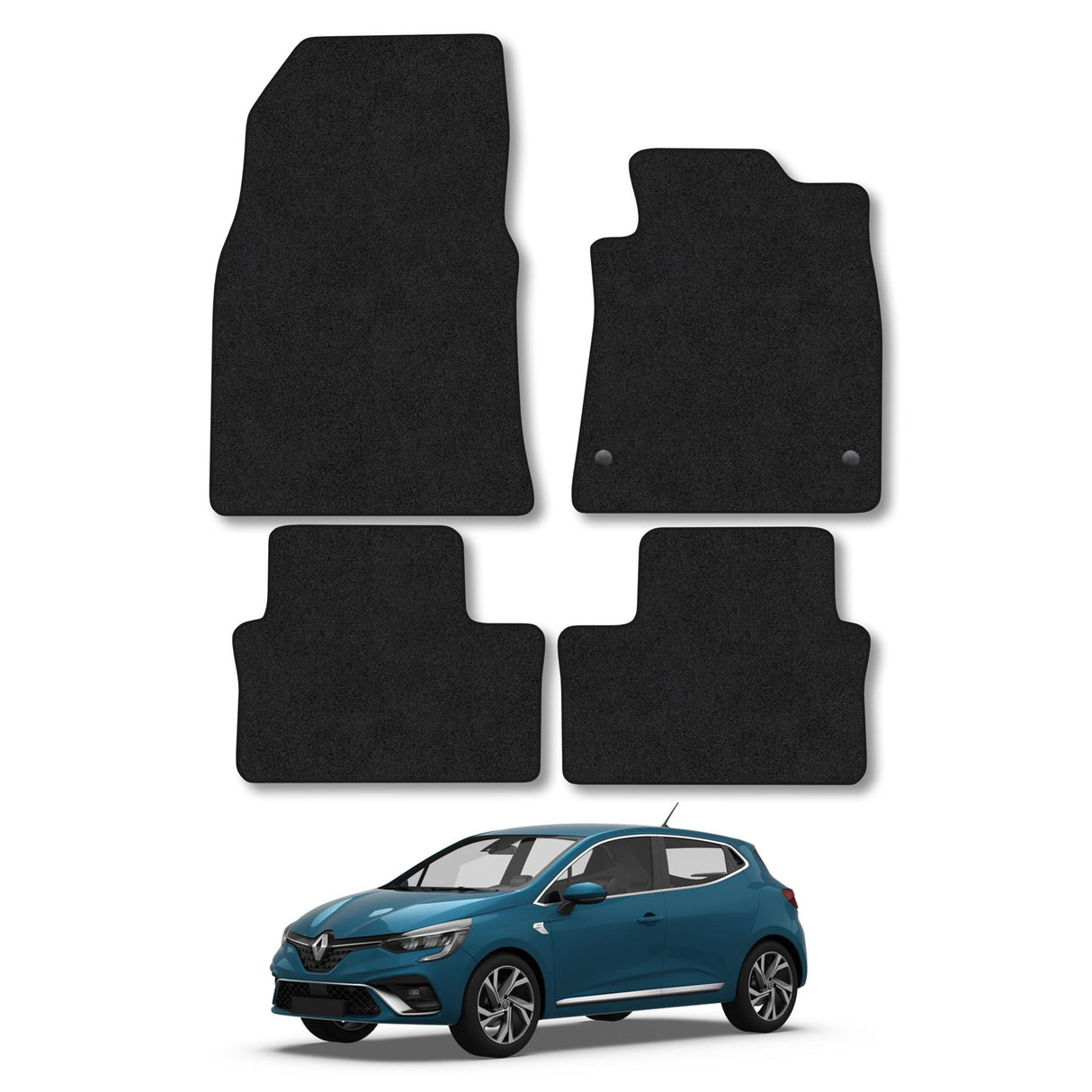 Renault Clio (2019+) Tailored Carpet Car Mats
