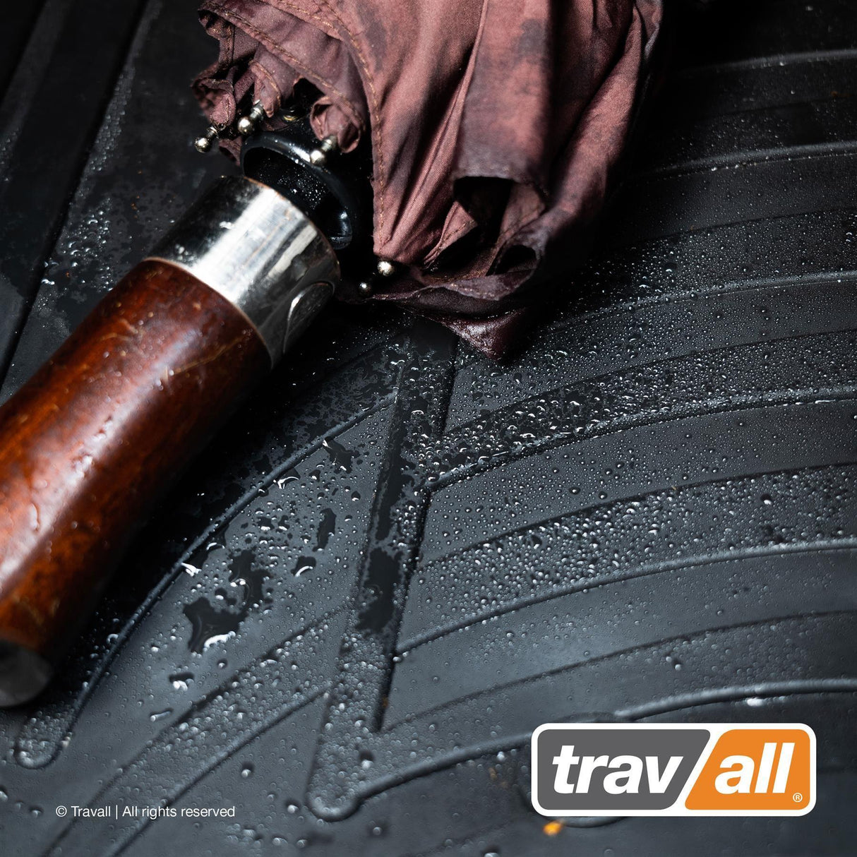 TRAVALL Ford Tourneo Custom Premium Rubber Car Mats (2012-2023)