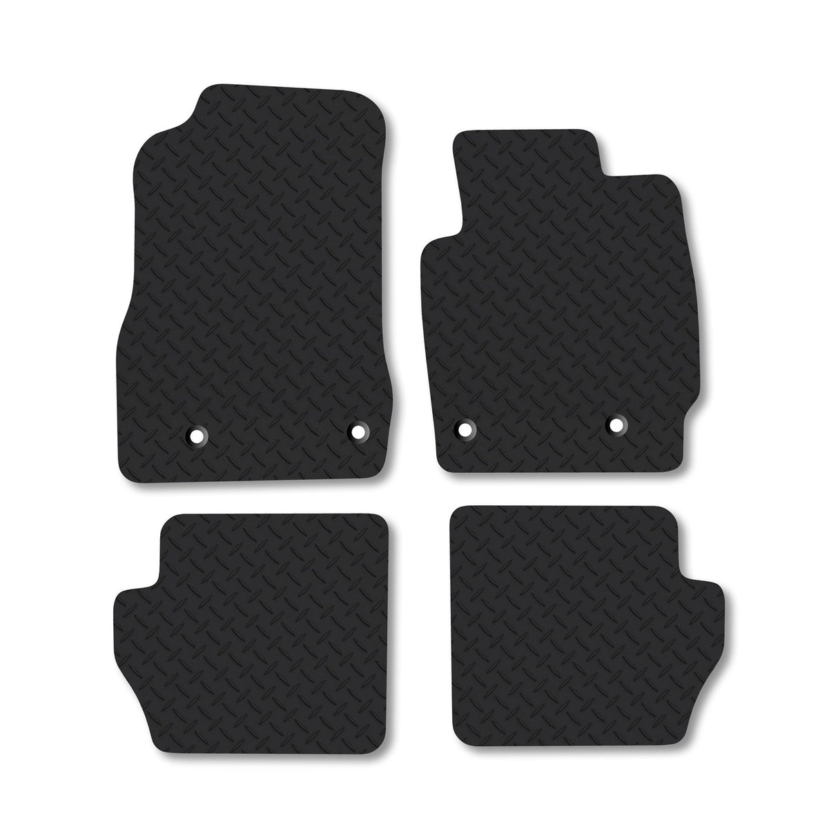 Mazda 2 (2007-2015) Heavy-Duty Rubber Car Mats