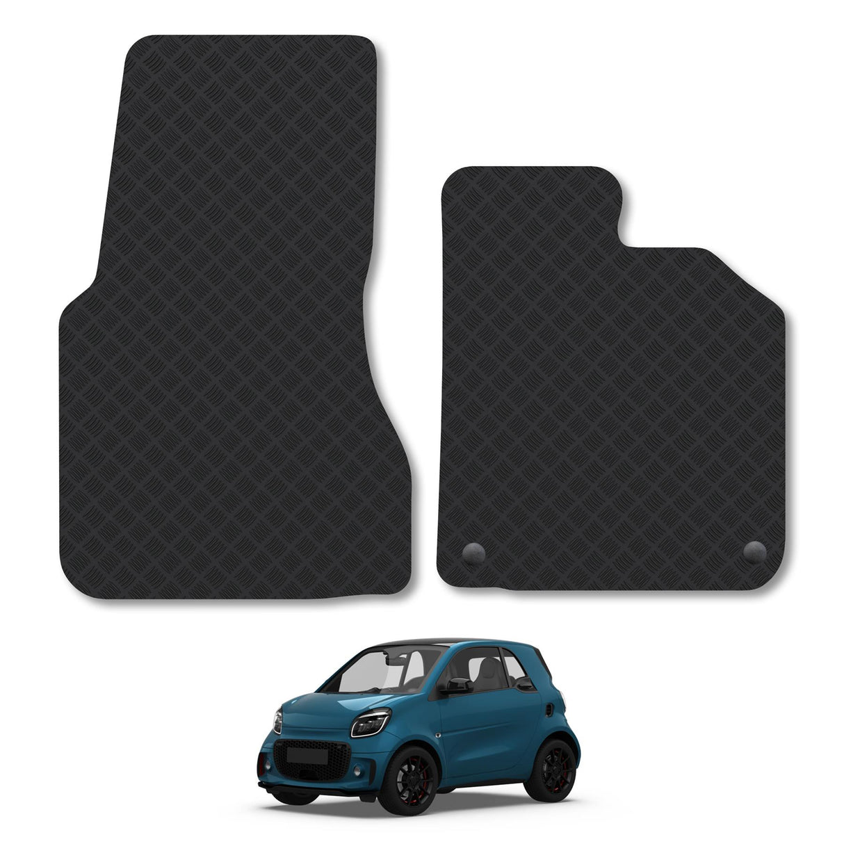 Smart Fortwo Car Mats (2014-Onwards)