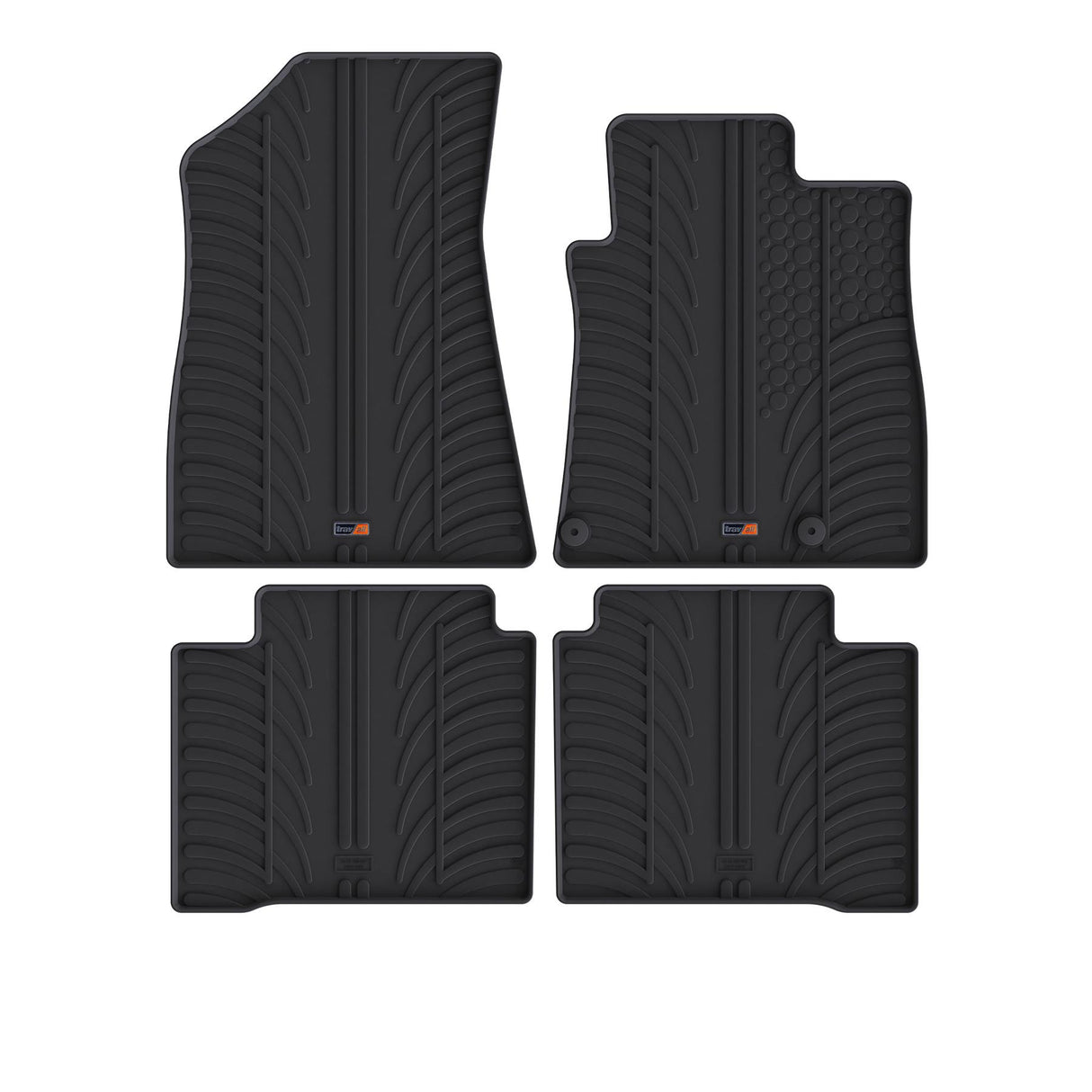 TRAVALL Kia Niro Premium Rubber Car Mats (2022-Onwards)