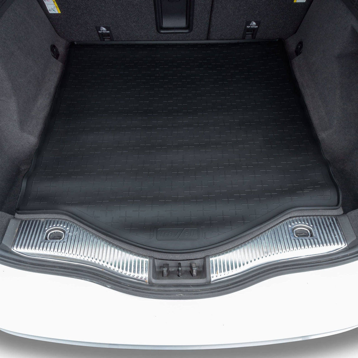 TRAVALL Ford Mondeo Estate Premium Rubber Boot Mats Liner (2014-2022)