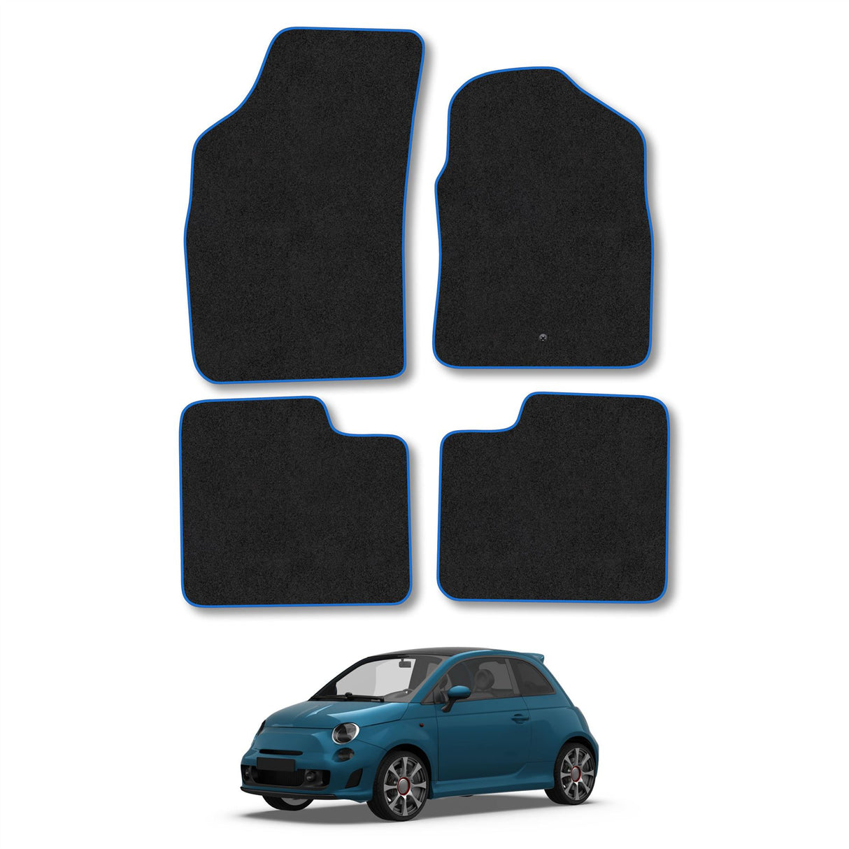 Abarth 500 (2010-2012) Tailored Carpet Car Mats