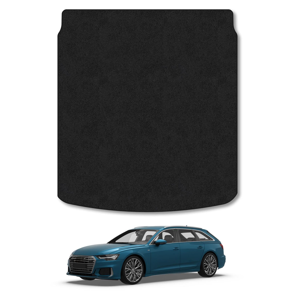 Audi A6 (2018-2025) Estate Premium Tufted Carpet Boot Mat