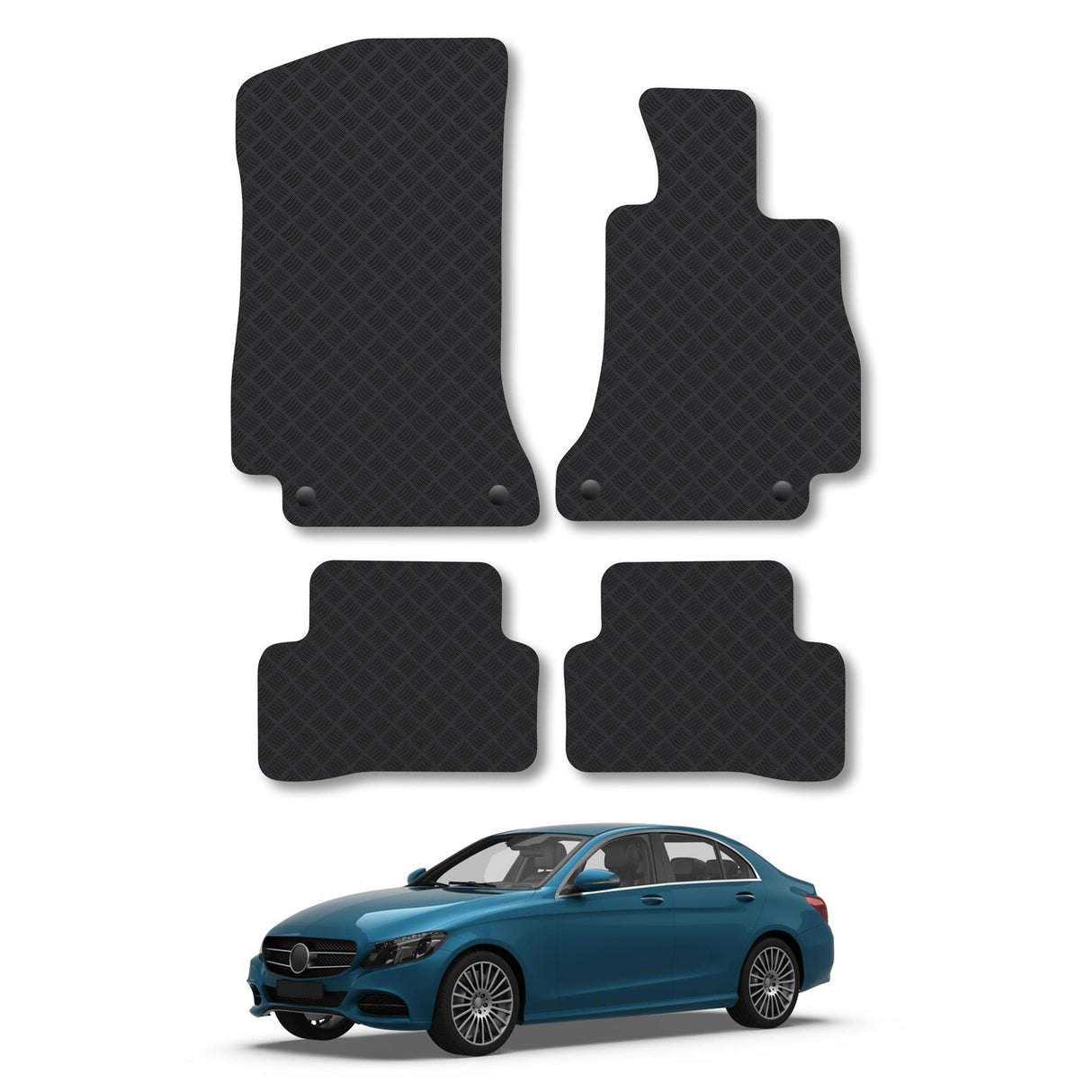 Mercedes C-Class W205/S205 Saloon/Estate Car Mats (2014-2021)
