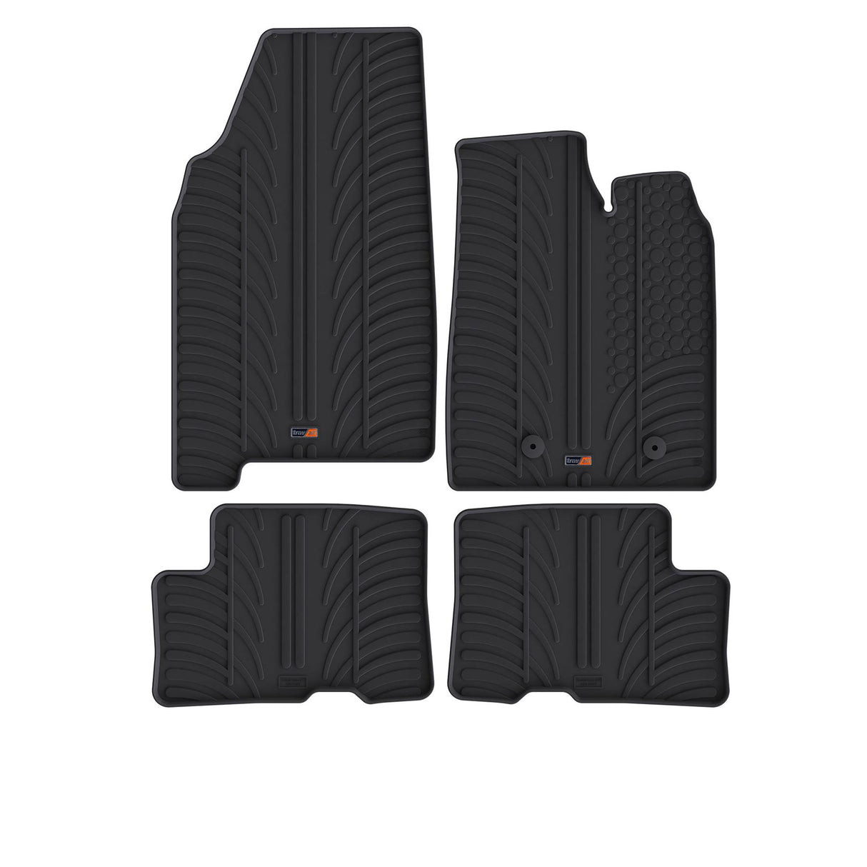 TRAVALL Dacia Duster Premium Rubber Car Mats (2018- )