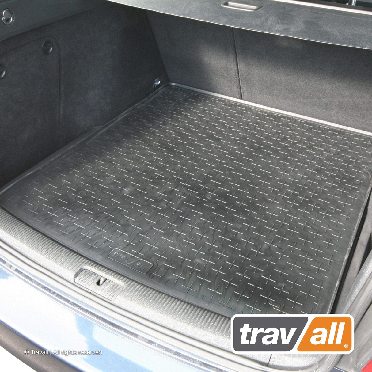 TRAVALL Volkswagen Golf Estate Premium Rubber Boot Mats Liner (2007-2013)