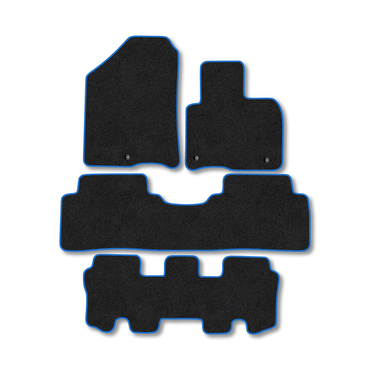 Kia Sorento (2015-2020) 7 Premium Tufted Carpet Car Mats