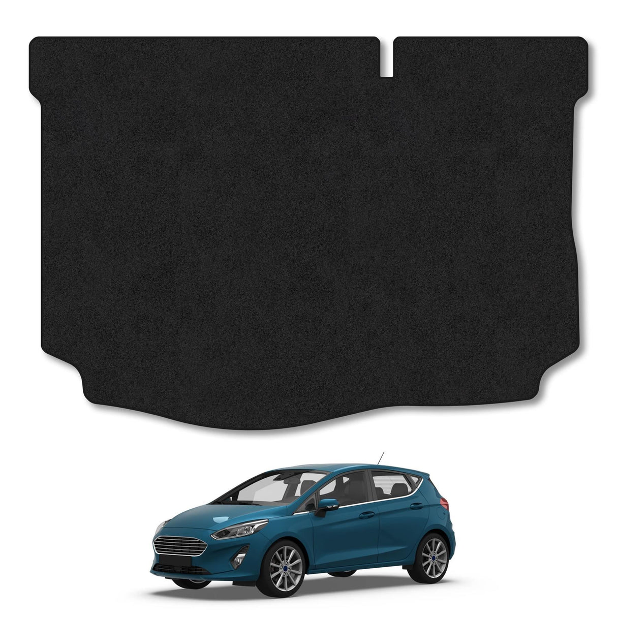 Ford Fiesta (2017+) Premium Tufted Carpet Boot Mat