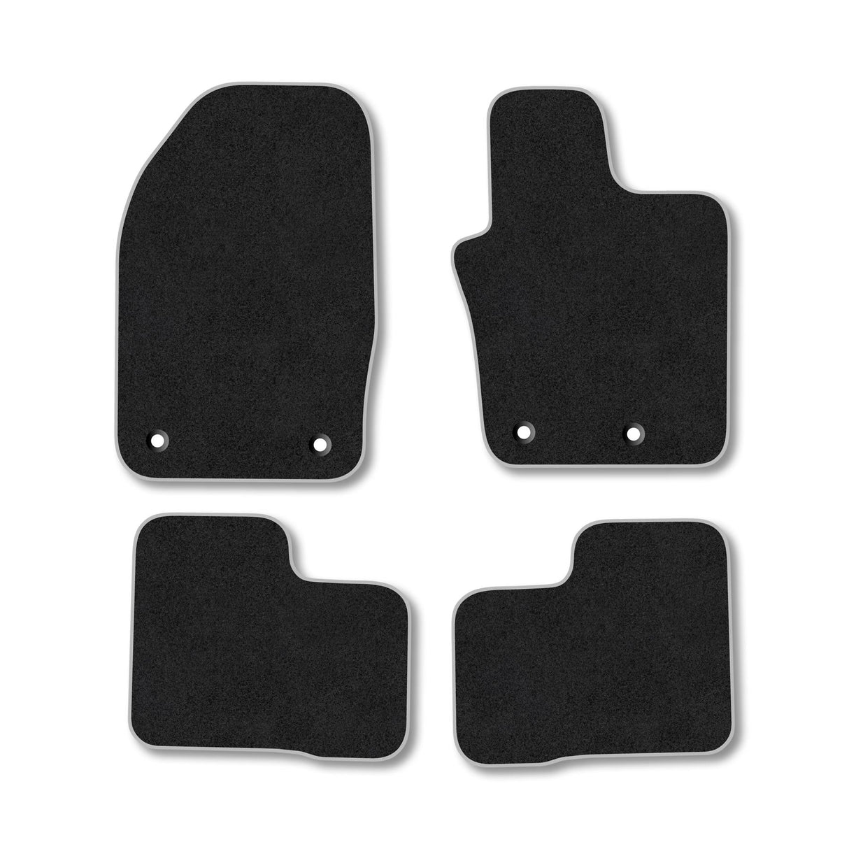 Fiat 500X (2016+) Premium Tufted Carpet Car Mats