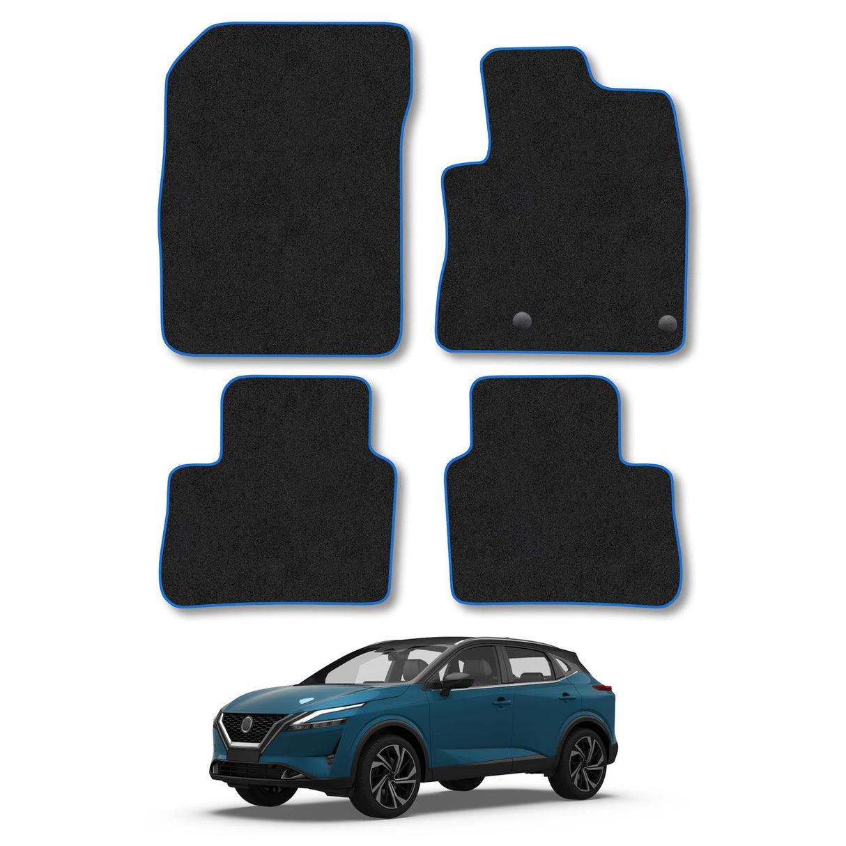 Nissan Qashqai Mild-Hybrid Car Mats (2021-Onwards)