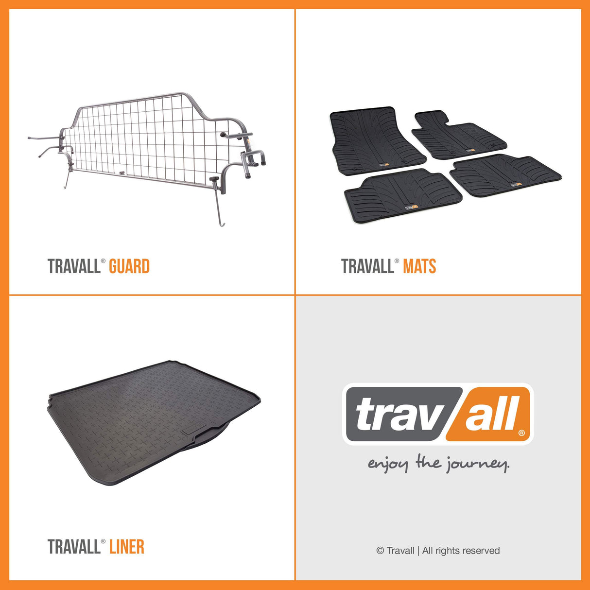 TRAVALL Mercedes M-Class GLE Premium Boot Mat (2011-2019)