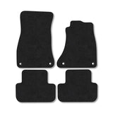 AUDI A4 (2008-2016) [WITH PASSENGER CLIPS] Premium Tufted Carpet Car Mats