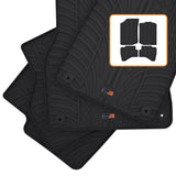 TRAVALL Toyota AYGO Premium Rubber Car Mats (2014-2021)